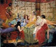 Arab or Arabic people and life. Orientalism oil paintings  227 unknow artist